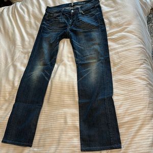 7 for All Mankind men’s jeans - straight fit - size 32